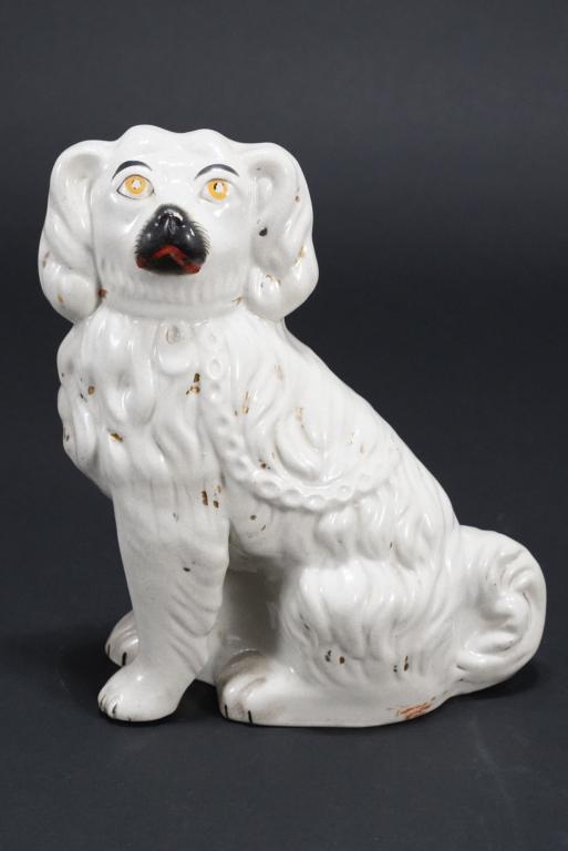 Staffordshire King Charles Spaniel Dog Figurine (1 of 4)