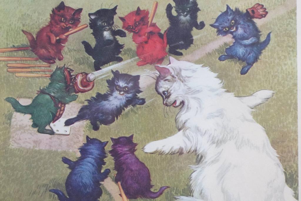 Carters Kittens / Albert Staehle Framed Cat Print (1 of 5)