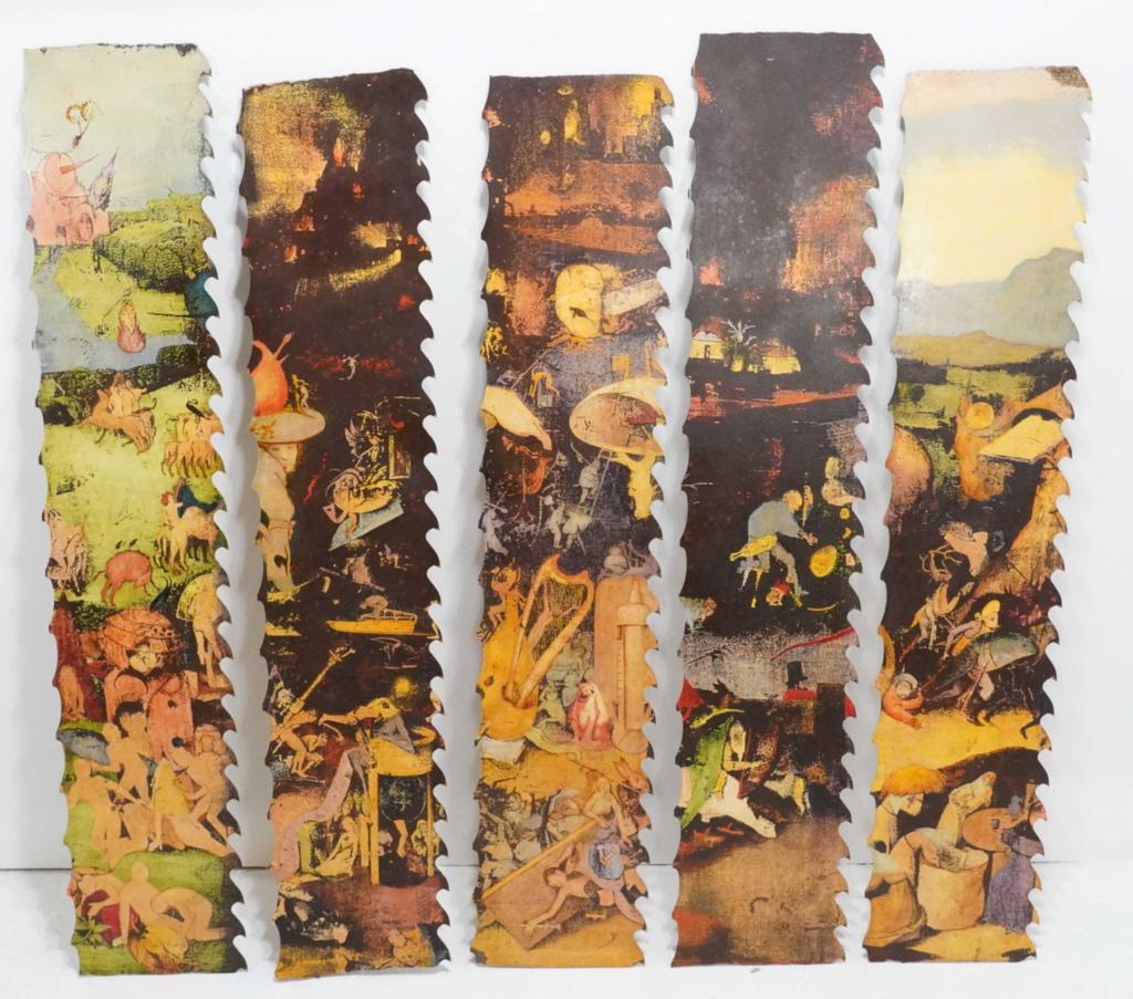 L L Balmuth (OR) Mixed Media 5 Panel Artwork (1 of 6)