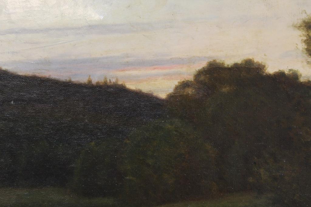 Alfred Ordway (1819-1897) Oil on Canvas (1 of 4)