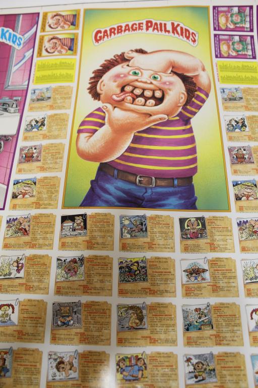 1986 Uncut Sheet Garbage Pail Kids (1 of 6)