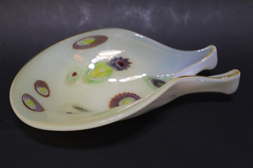 Mid Century Murano Art Glass Bowl (1 of 2)