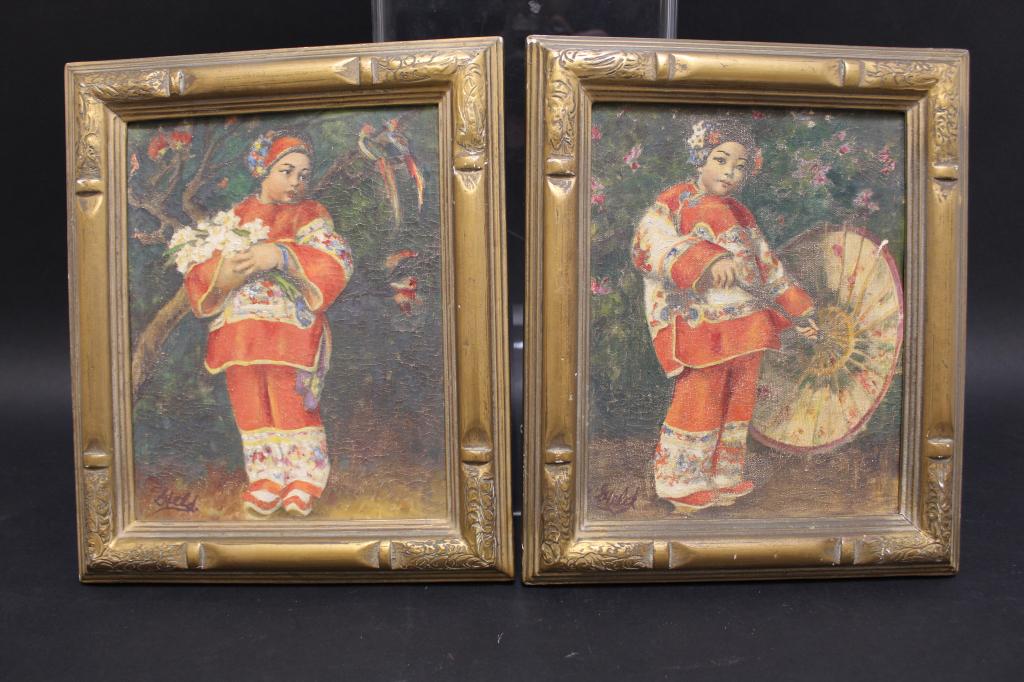 1930s Grace Walker Held (CA) Oil Paintings (1 of 6)