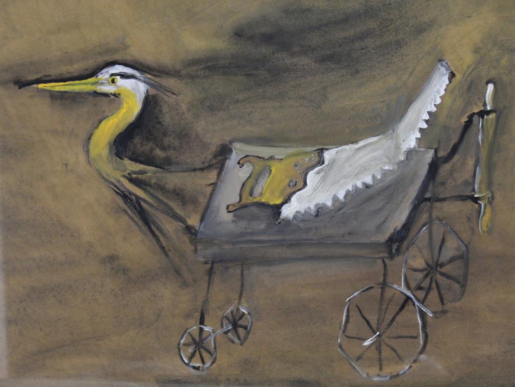 James Martin (1928-2020) Mixed Media on Paper (1 of 6)