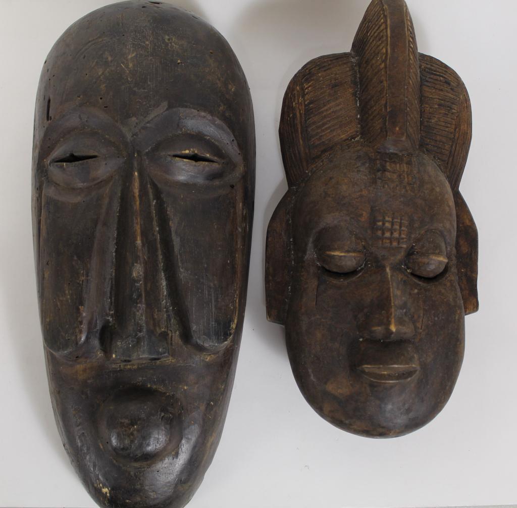 Two African Masks (1 of 6)
