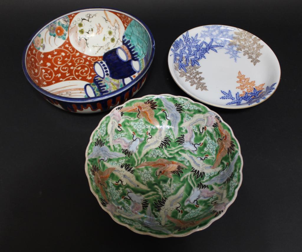 Vintage Japanese Imari Porcelain Bowls (1 of 6)