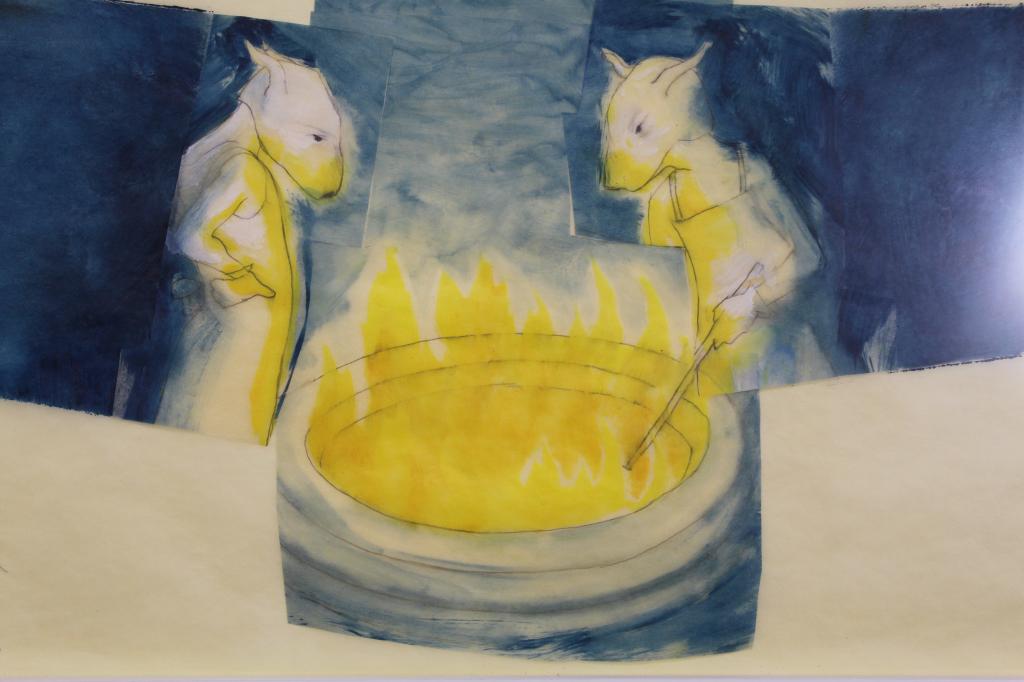 Marianne Pulfer (WA) Mixed Media on Paper (1 of 5)