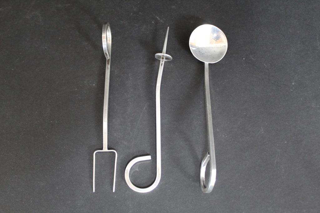 Leonore Doskow Sterling Olive Cocktail Set (1 of 1)