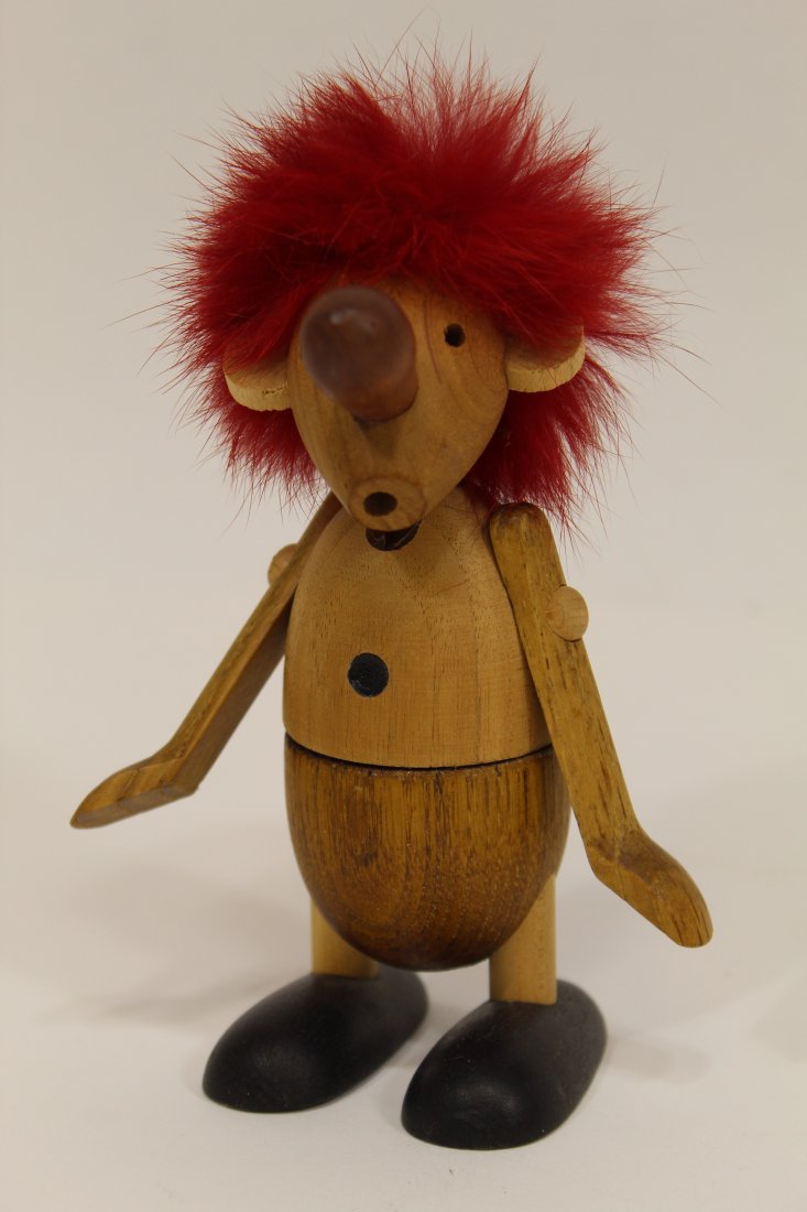 Vintage Hans Bolling Style Wood Figure (1 of 5)