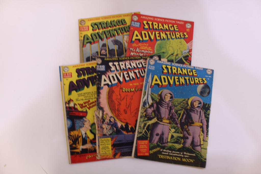 DC Comics Strange Adventures Comics #1 and 4 other (1 of 5)