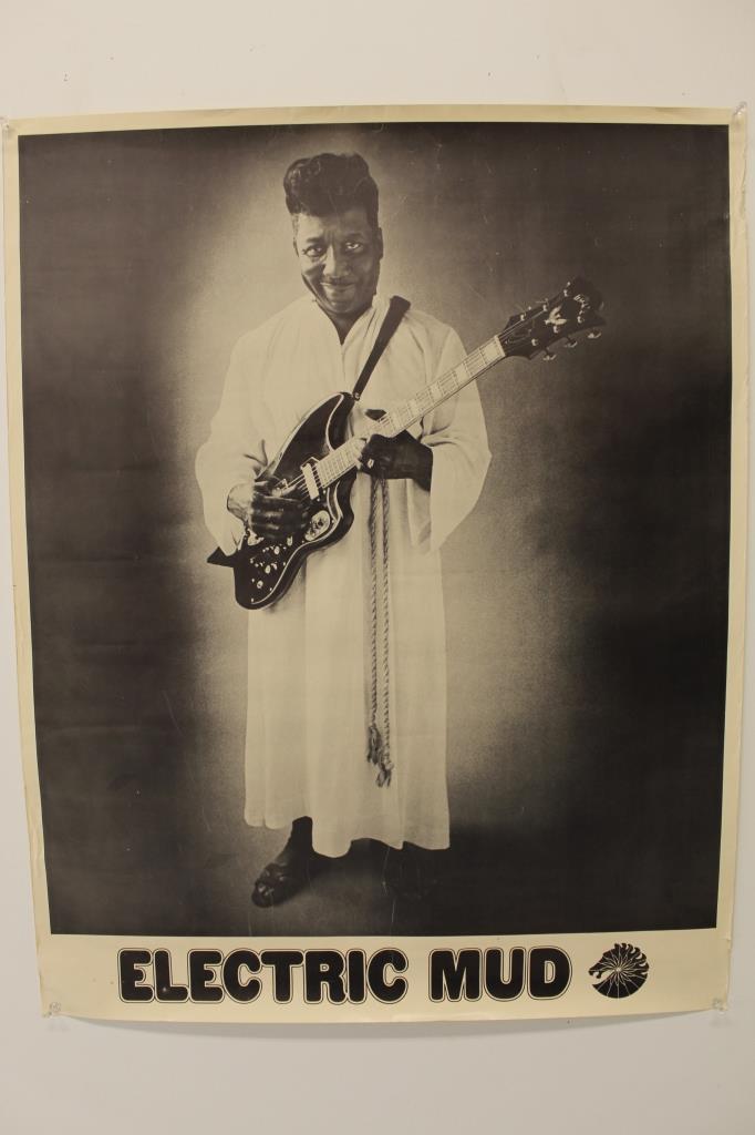 Original Muddy Waters Electric Mud Poster 1968 (1 of 5)