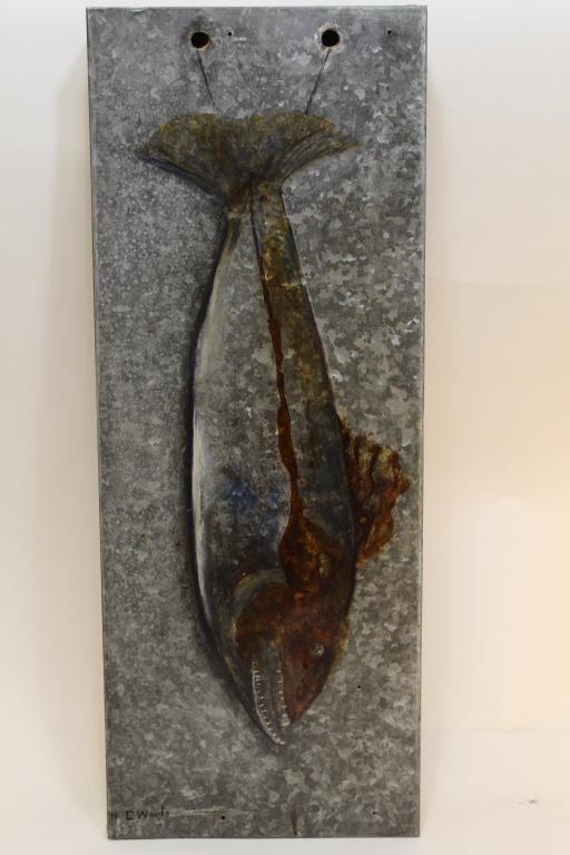 Clara Woods (1961-2018) Mixed Media Painting (1 of 6)