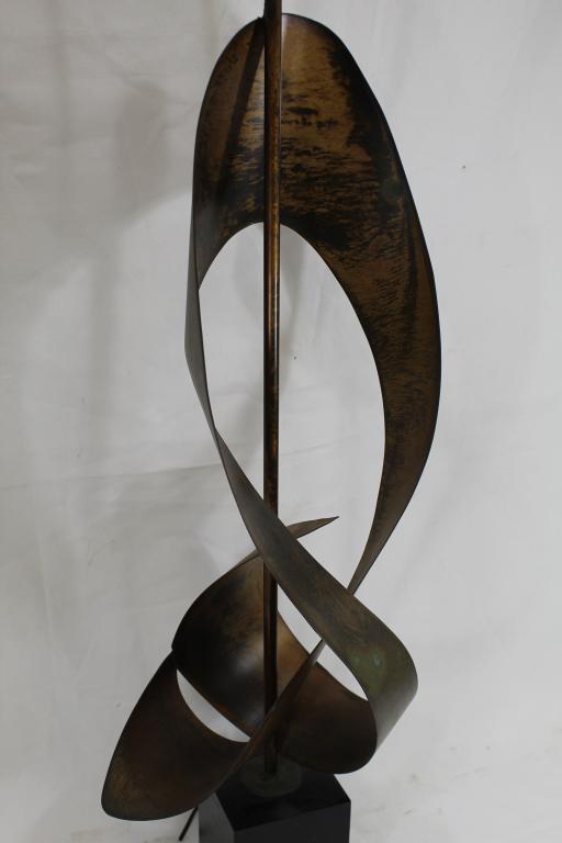 Harry Balmer Laurel Large Brutalist Ribbon Lamp (1 of 6)