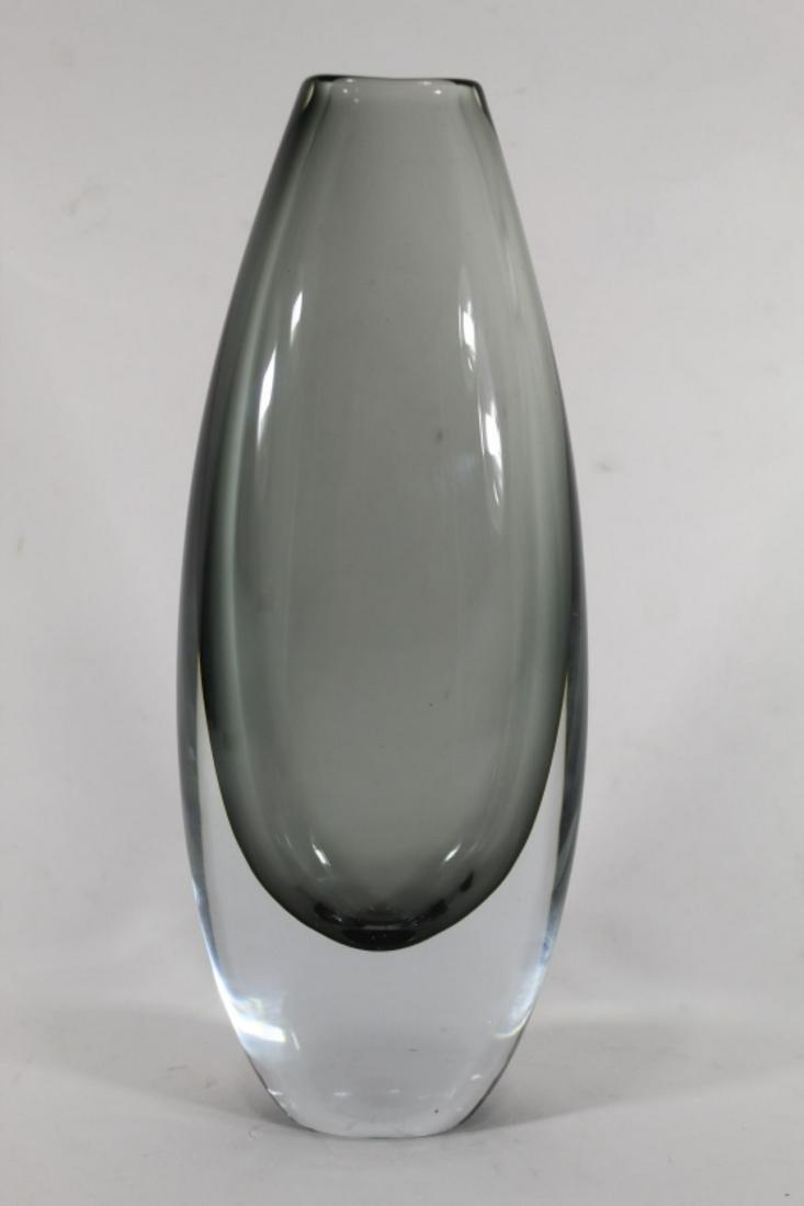 Gunner Nylund Stromberg Glass Sommerso Vase (1 of 5)