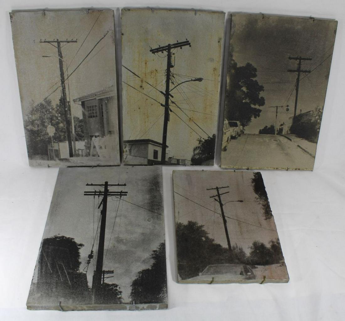 Robert Cavolino (CA) Photographs on Concrete (1 of 6)