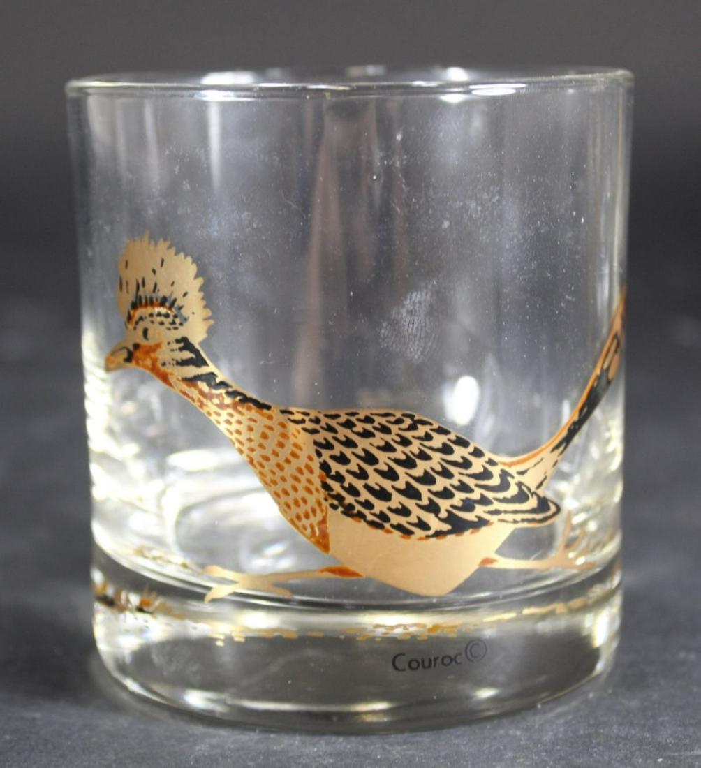 Couroc Road Runner Old Fashioned Bar Glasses (1 of 4)