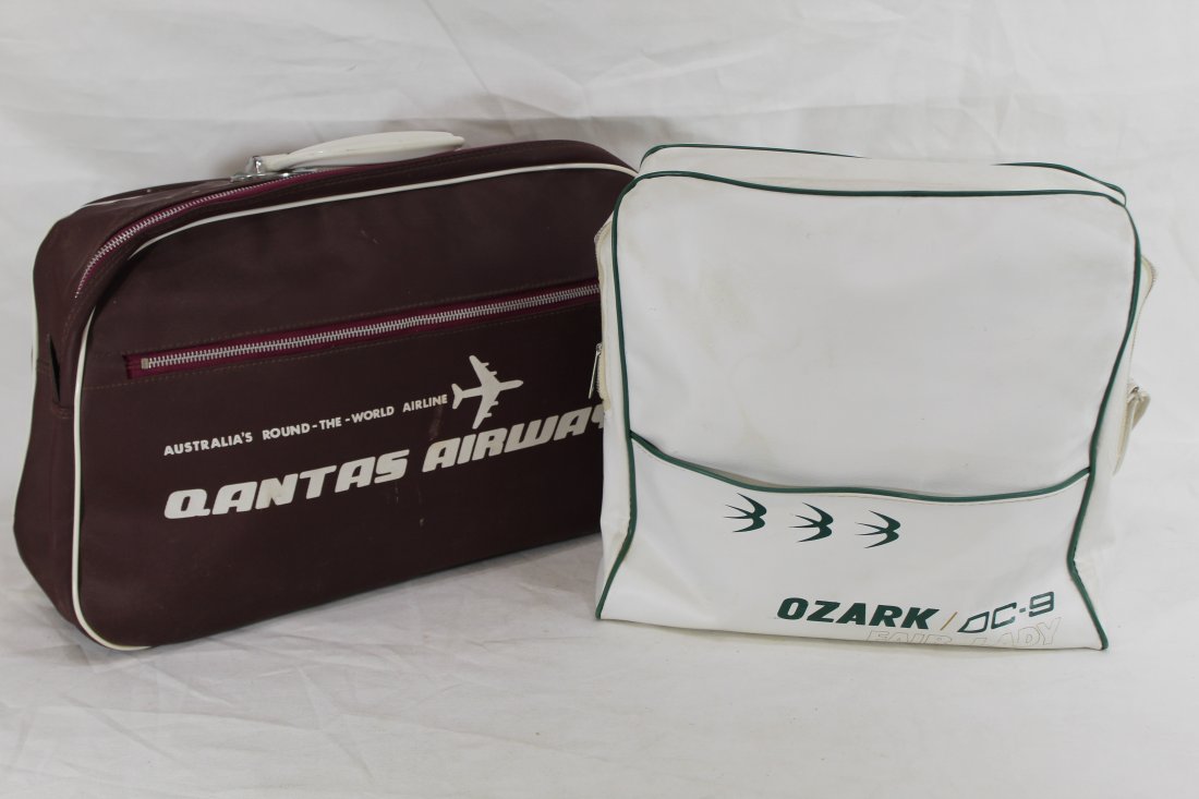 Vintage Airline Flight Tote Bags (1 of 5)
