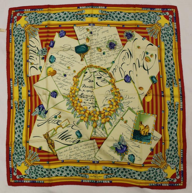 Must de Cartier Paris Silk Scarf (1 of 6)