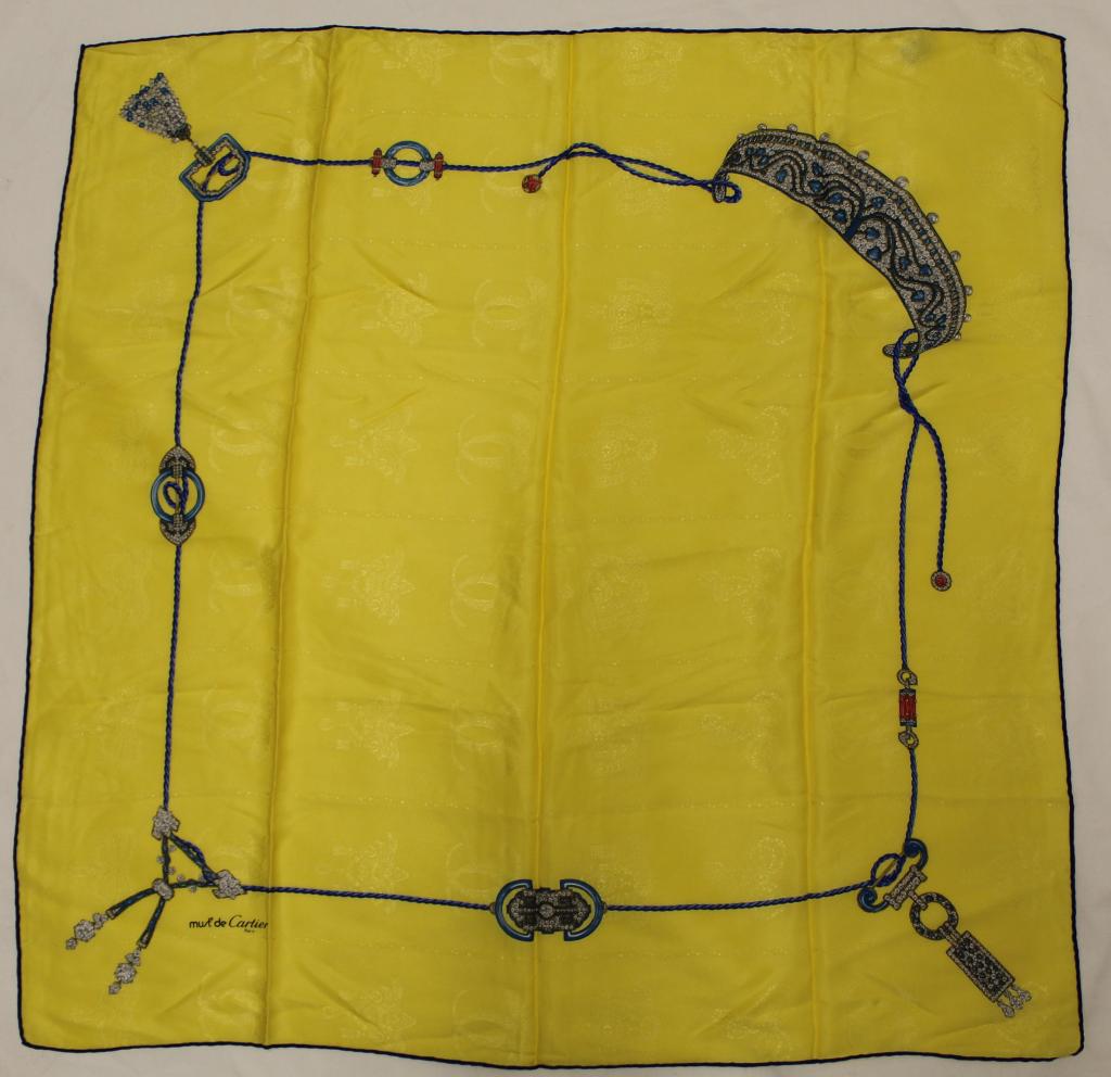Must de Cartier Paris Silk Scarf (1 of 5)
