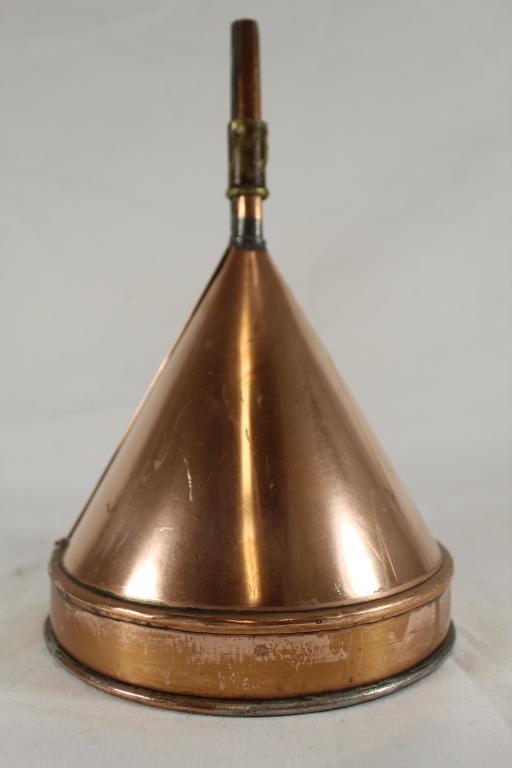 Antique Copper Kitchen Funnel (1 of 4)