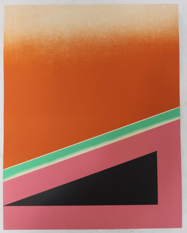 Stephen Antonakos (1926-2013) A/P Serigraph (1 of 3)