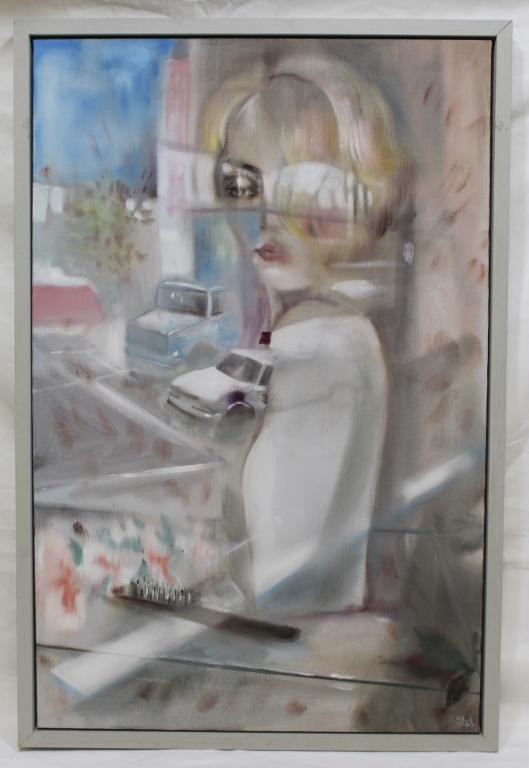 Zhenya Gershman (b. 1975) Portrait on Canvas (1 of 4)