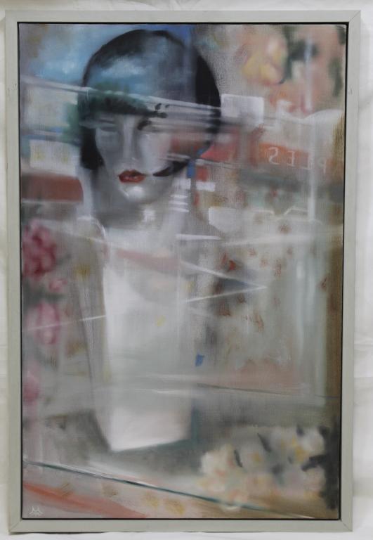 Zhenya Gershman (b. 1975) Portrait on Canvas (1 of 4)