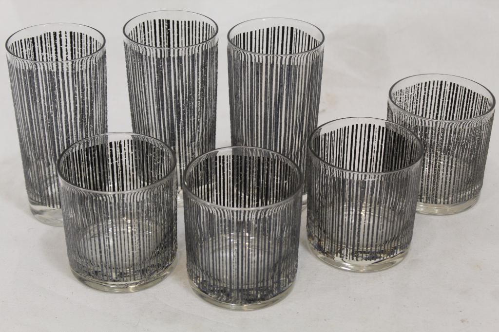 George Briard ICICLE Highball & Whiskey Glasses (1 of 5)