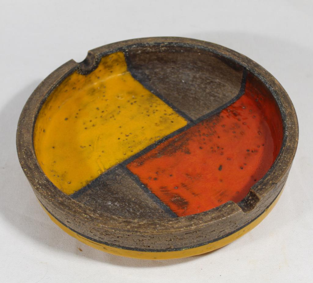 Aldo Londi Bitossi Raymor Mondrian Ashtray (1 of 5)