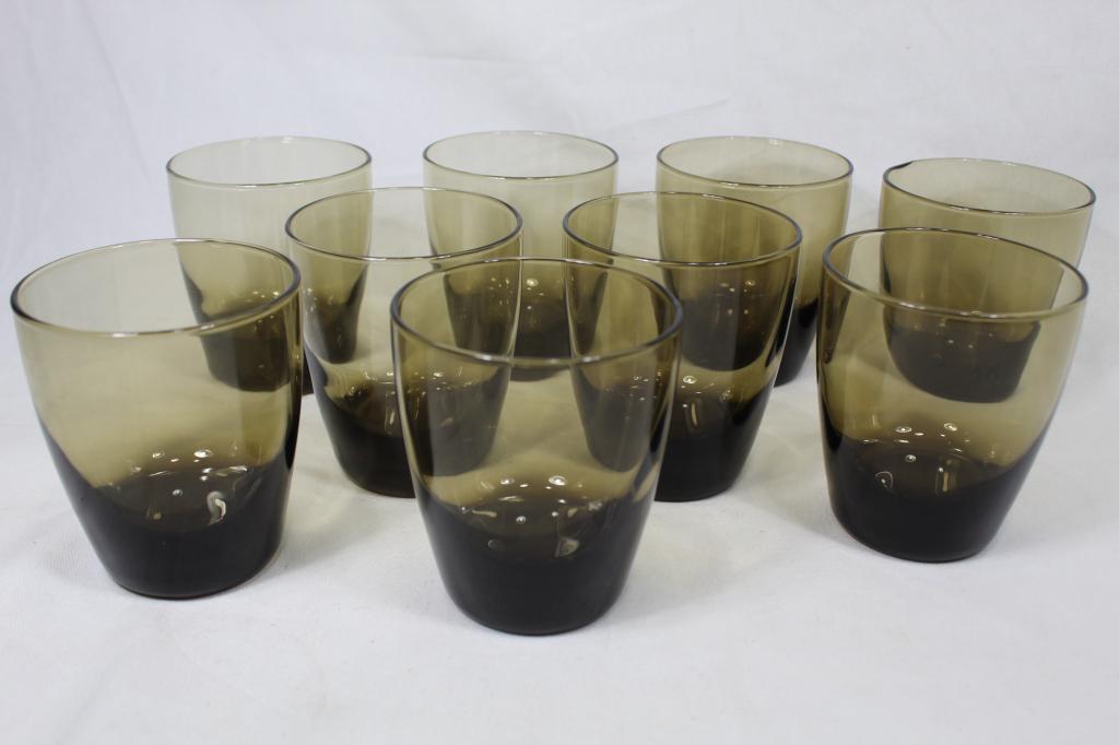 70's Mod Whiskey / Old Fashioned Bar Glasses (1 of 4)