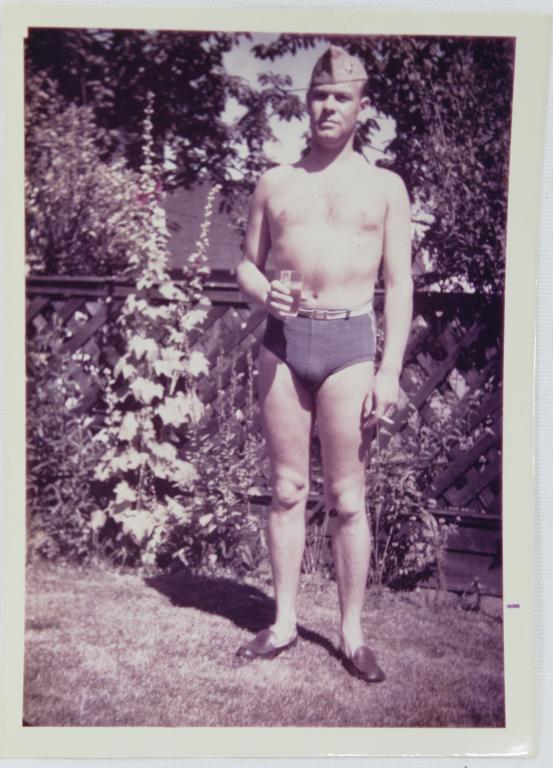 Vintage Photographs of Men in Bathing Suits (1 of 5)