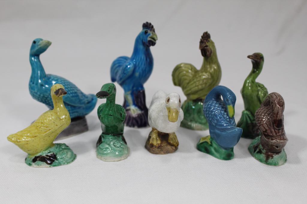 Vintage Chinese Porcelain Bird Figurines (1 of 4)