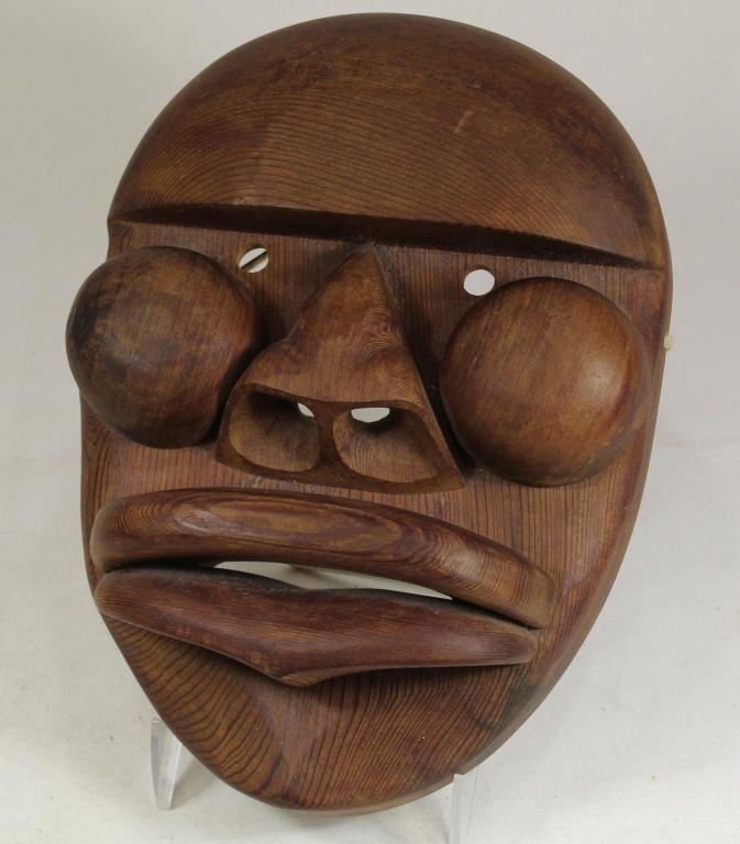 Alaska Eskimo Inuit Inupiaq King Island Mask (1 of 6)