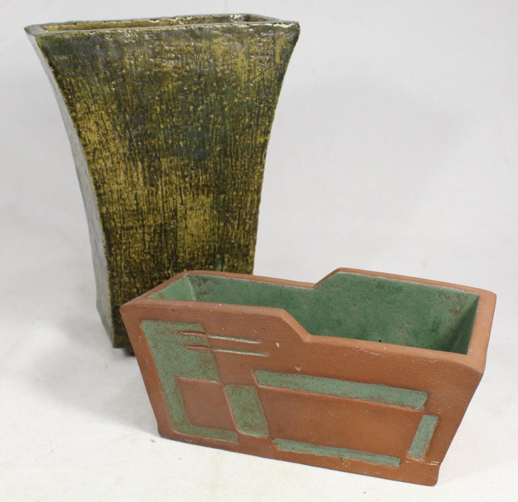 Mid Century Pottery Vases (1 of 6)