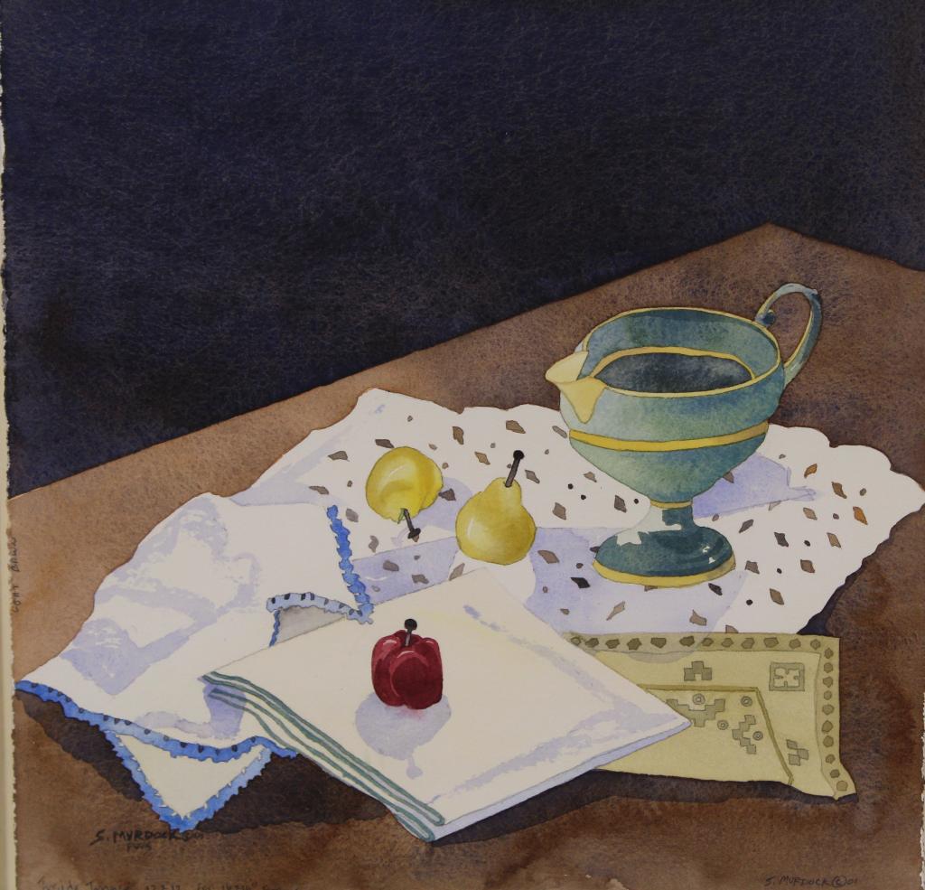 Sylvia Murdock (ME) Watercolor Still Life (1 of 6)