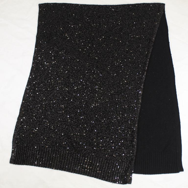 Donna Karan Cashmere Sequin Wrap Shawl Scarf (1 of 6)
