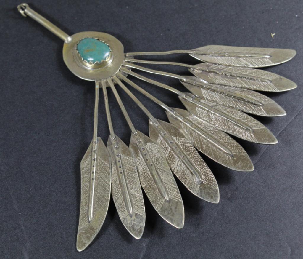 Armond American Horse Alpaca Silver Brooch Pin (1 of 6)