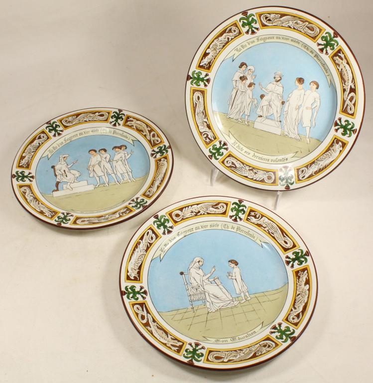Antique Pierrefonds France Plates (1 of 6)