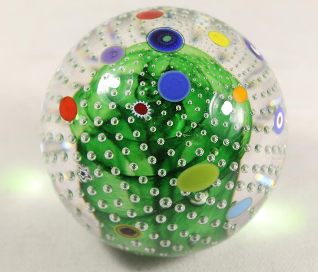 Murano Style Art Glass Paperweight (1 of 4)