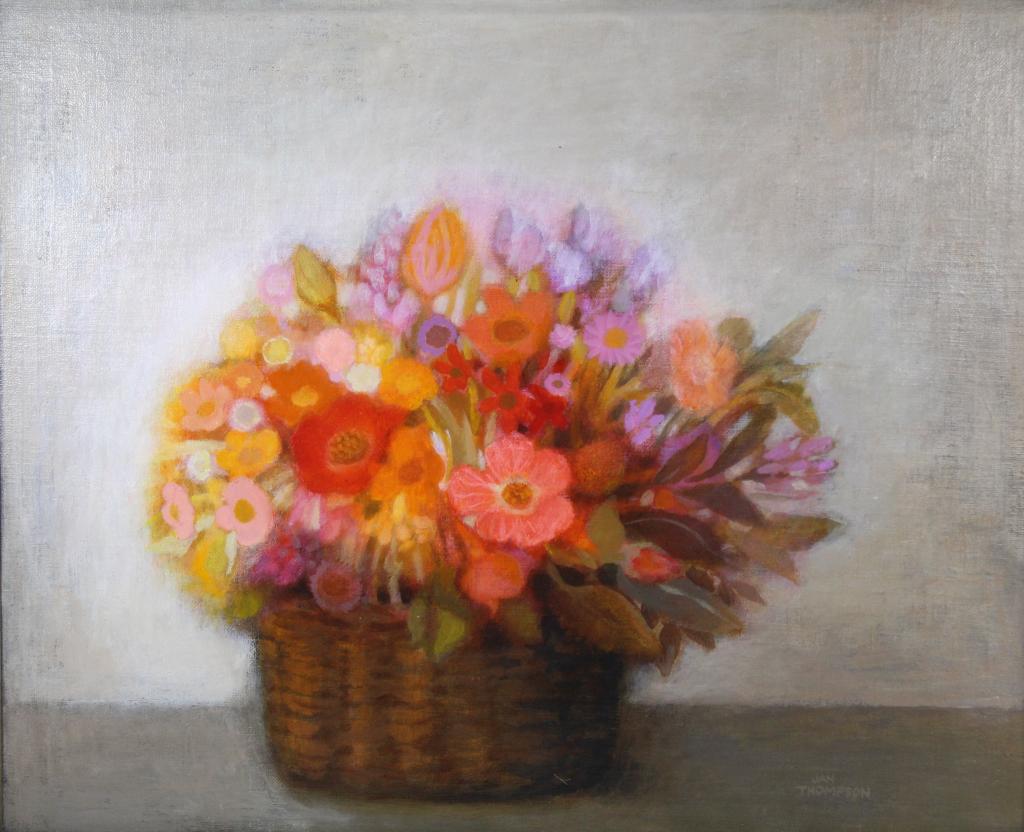 Jan Thompson Mid Century Still Life Oil Painting (1 of 5)