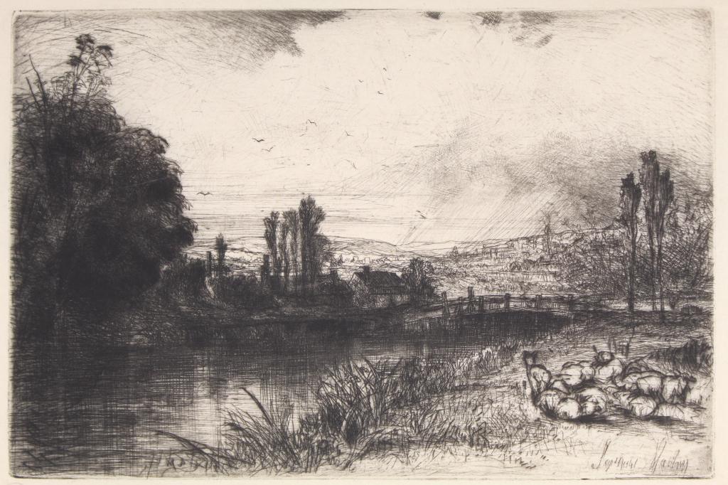 Francis Seymour Haden (1818-1910) Signed Etching (1 of 6)