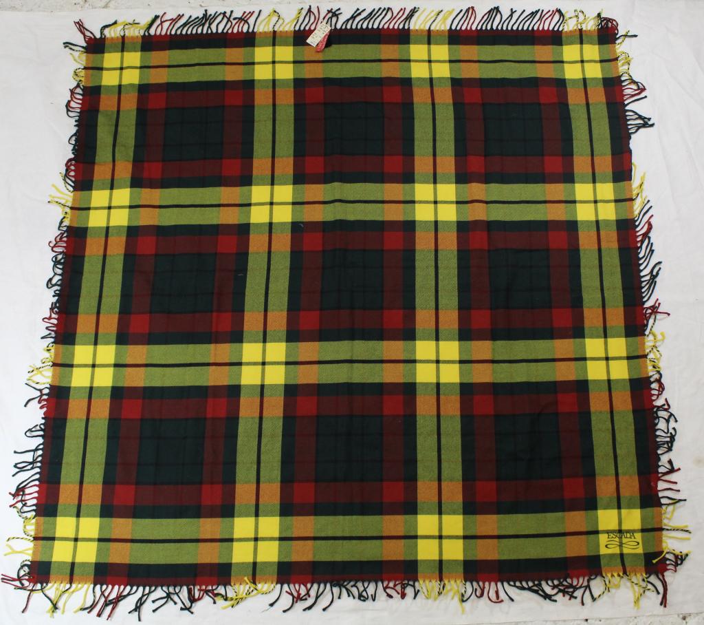 Escada Piacenza Italy Wool Throw / Wrap/ Shawl (1 of 5)