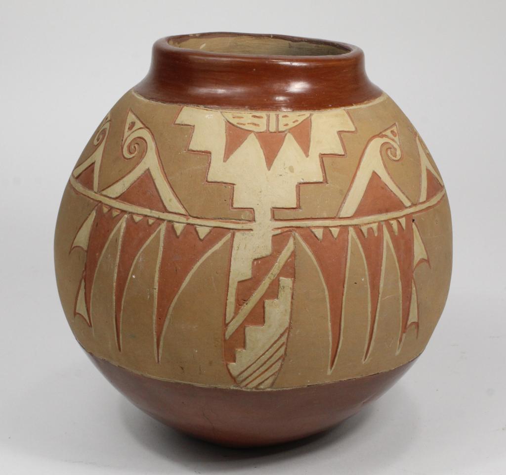San Juan Pueblo Pottery Pot by Ciprinita Aquino (1 of 7)