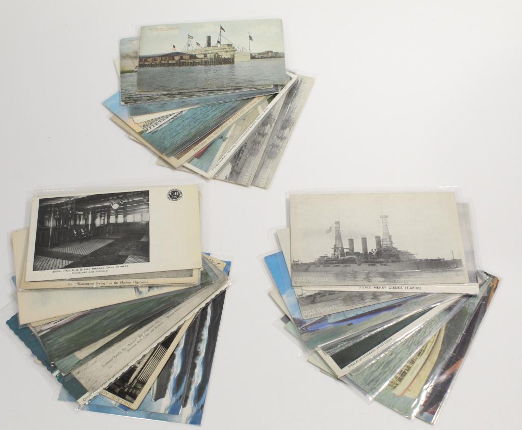 Vintage Steamship Postcards (1 of 1)
