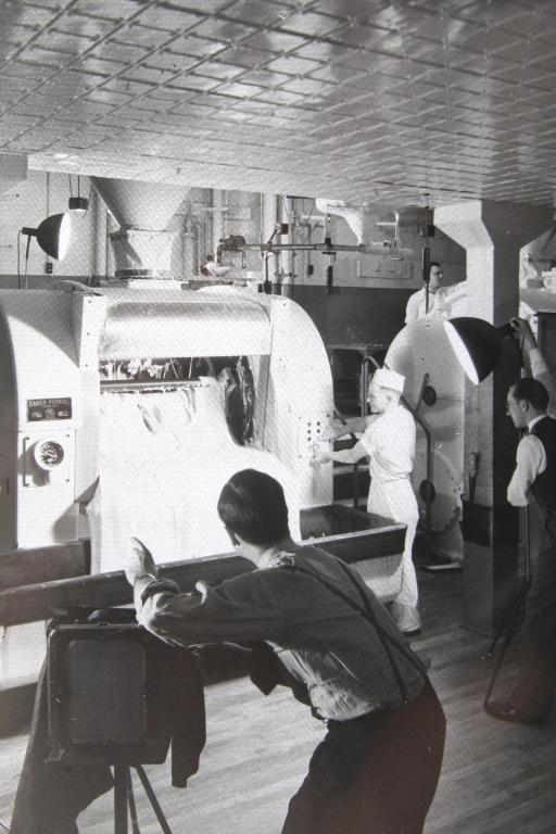 1930s Glass Magic Lantern Slides Factory Scenes (1 of 11)