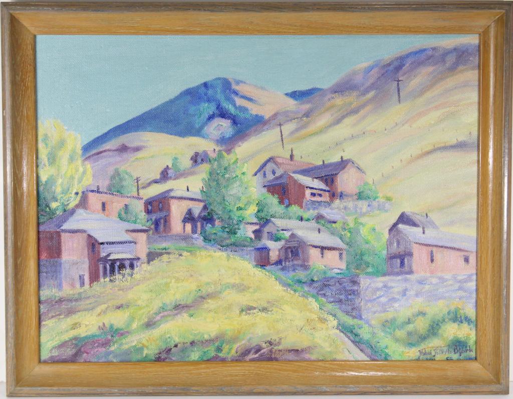 Mabel Norris Bjork (1902-1996) Montana Painting (1 of 7)