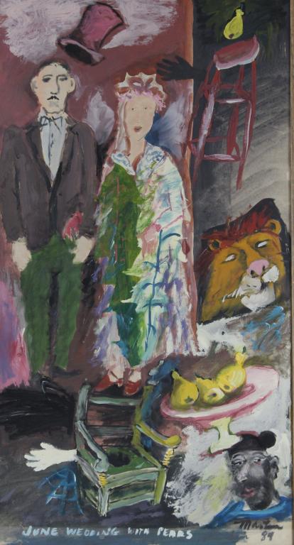 James Martin (WA) Tempera on Paper (1 of 6)