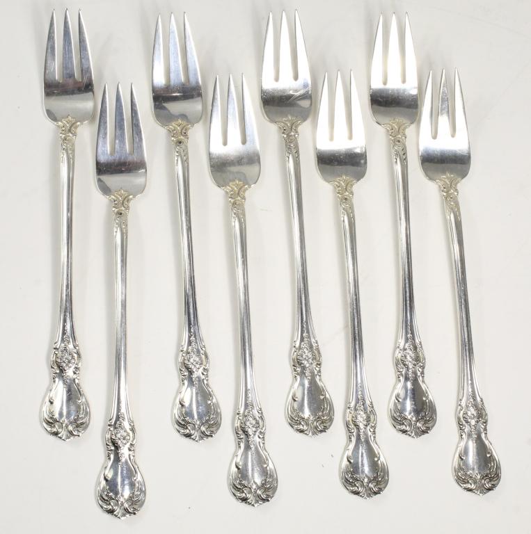 Towle Sterling "Old Master" Cocktail Forks (1 of 6)