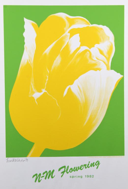 Lowell Nesbitt Signed & Numbered Silkscreen Print (1 of 8)