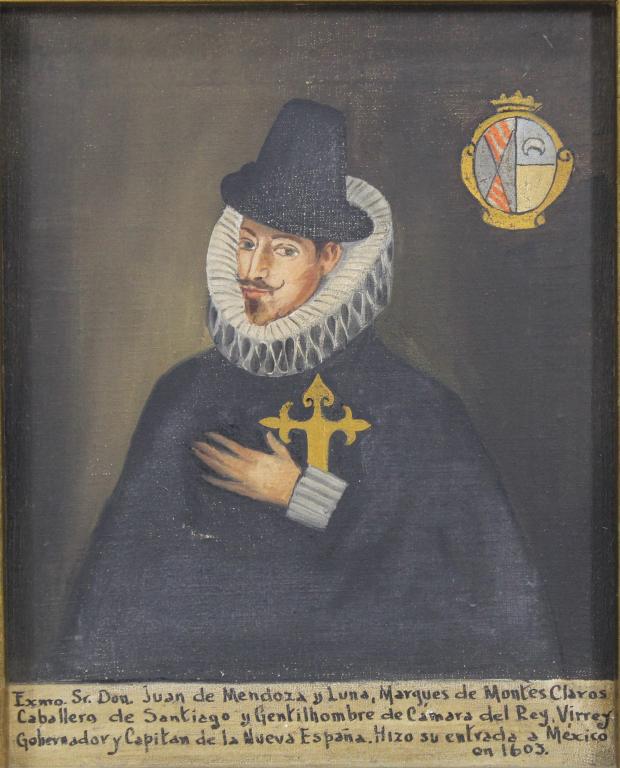 Oil on Canvas Portrait of Juan de Mendoza y Luna (1 of 6)